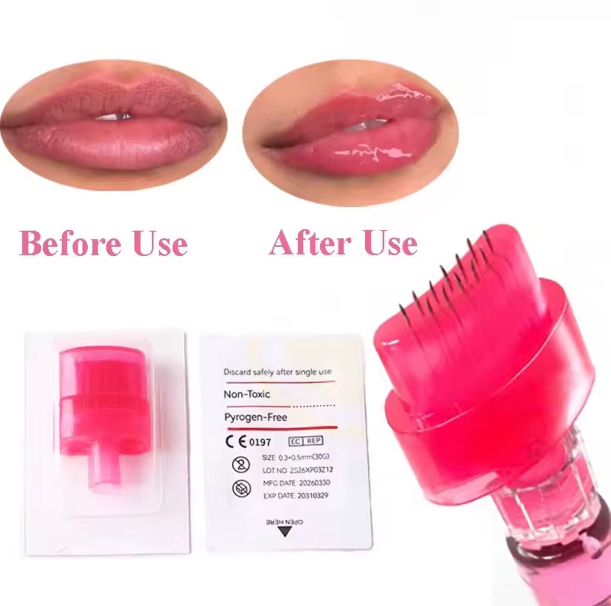 13 Pin Lip Needle
