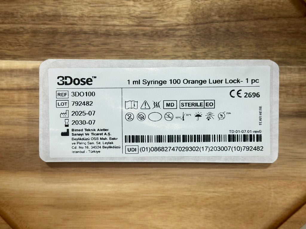 3-Dose Precision-Dose Syringes (single)