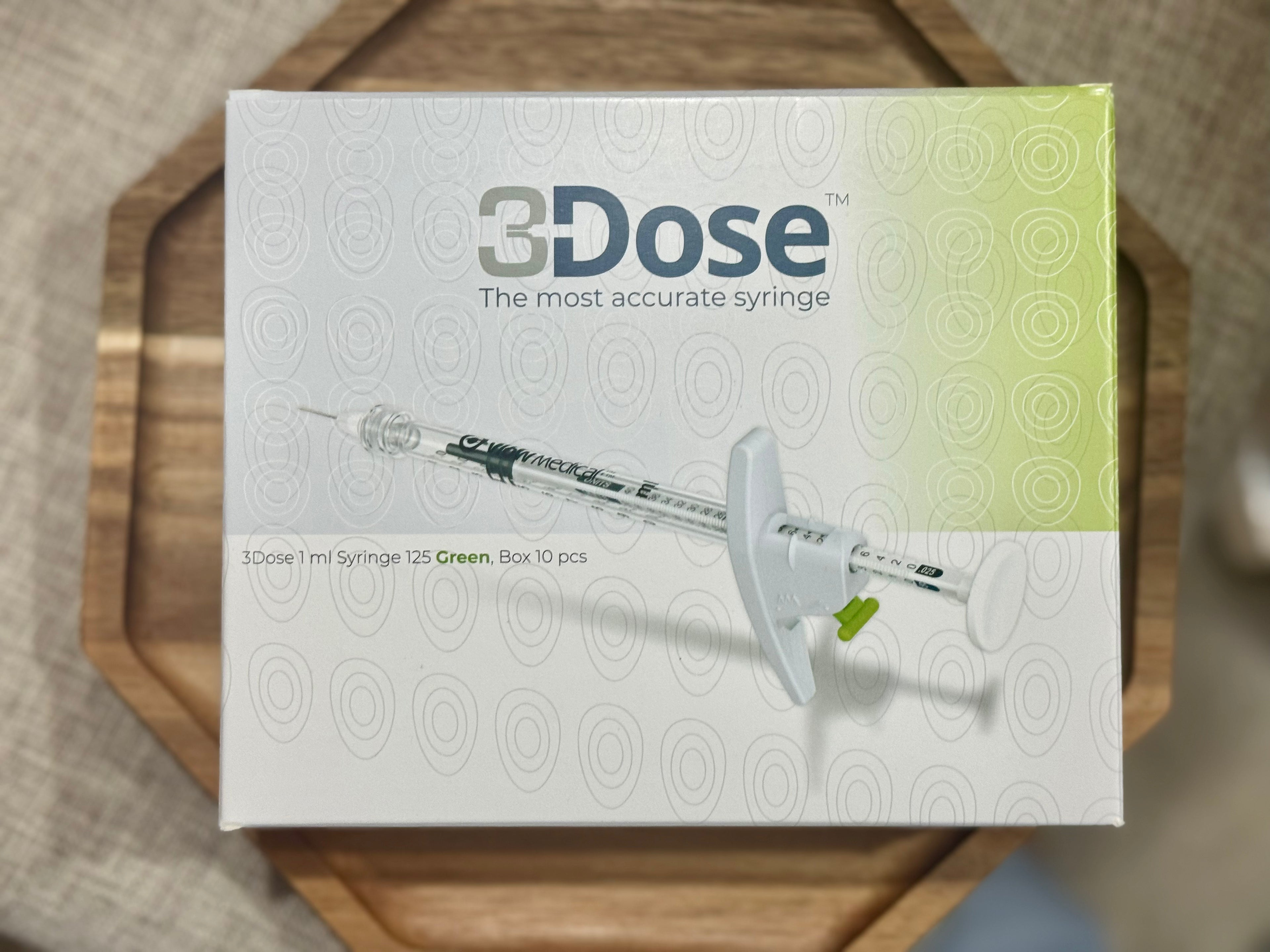 3-Dose Precision-Dose Syringes (single)