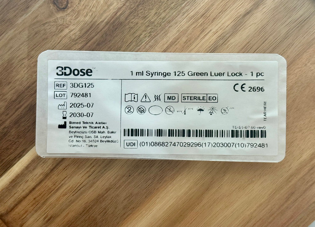 3-Dose Precision-Dose Syringes (single)