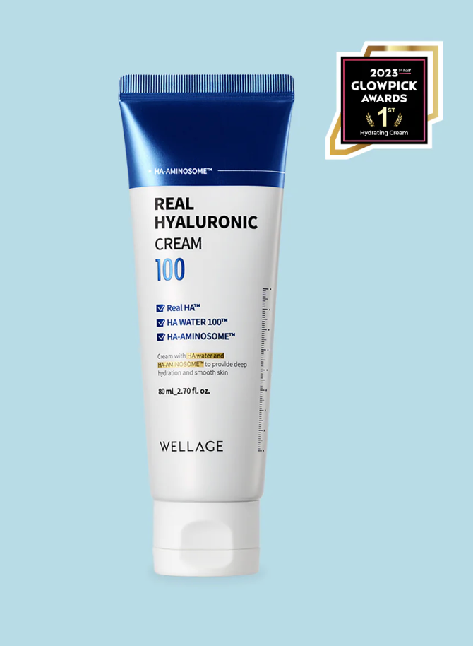 WELLAGE Real Hyaluronic 100 Cream 80ml