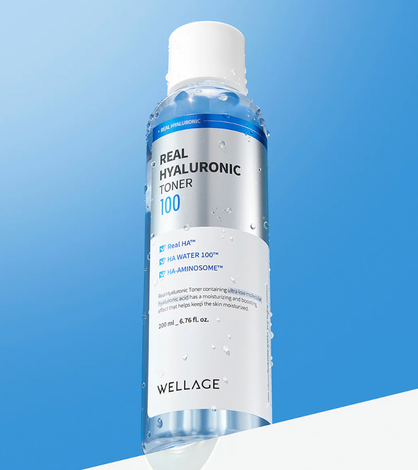 WELLAGE Real Hyaluronic Toner 200mL