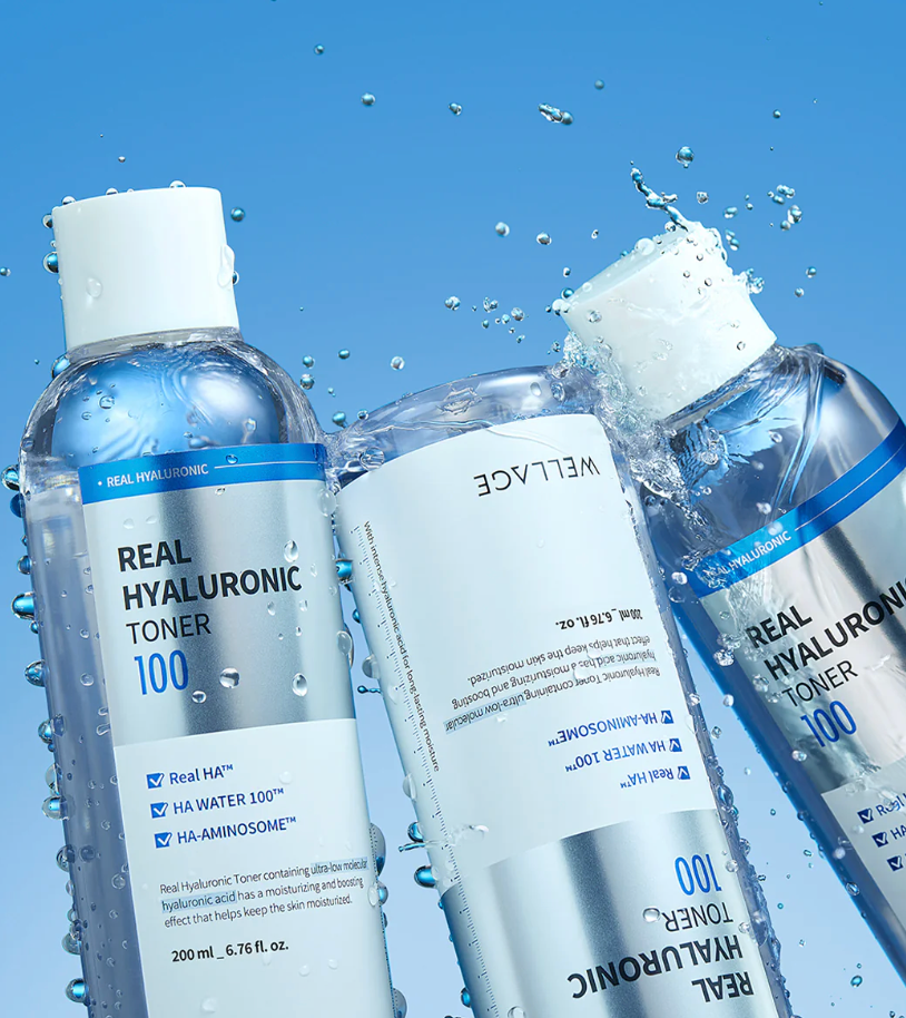 WELLAGE Real Hyaluronic Toner 200mL