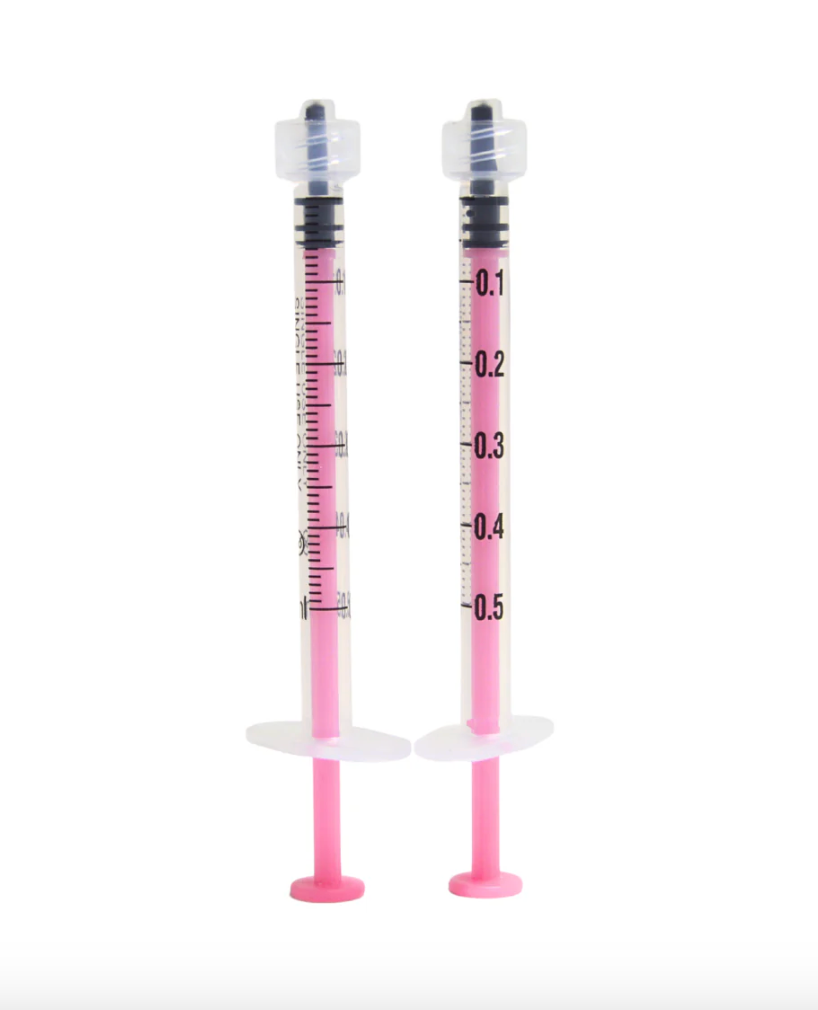 Airtite Low Dead Space 0.5mL Syringe (Pack of 5)
