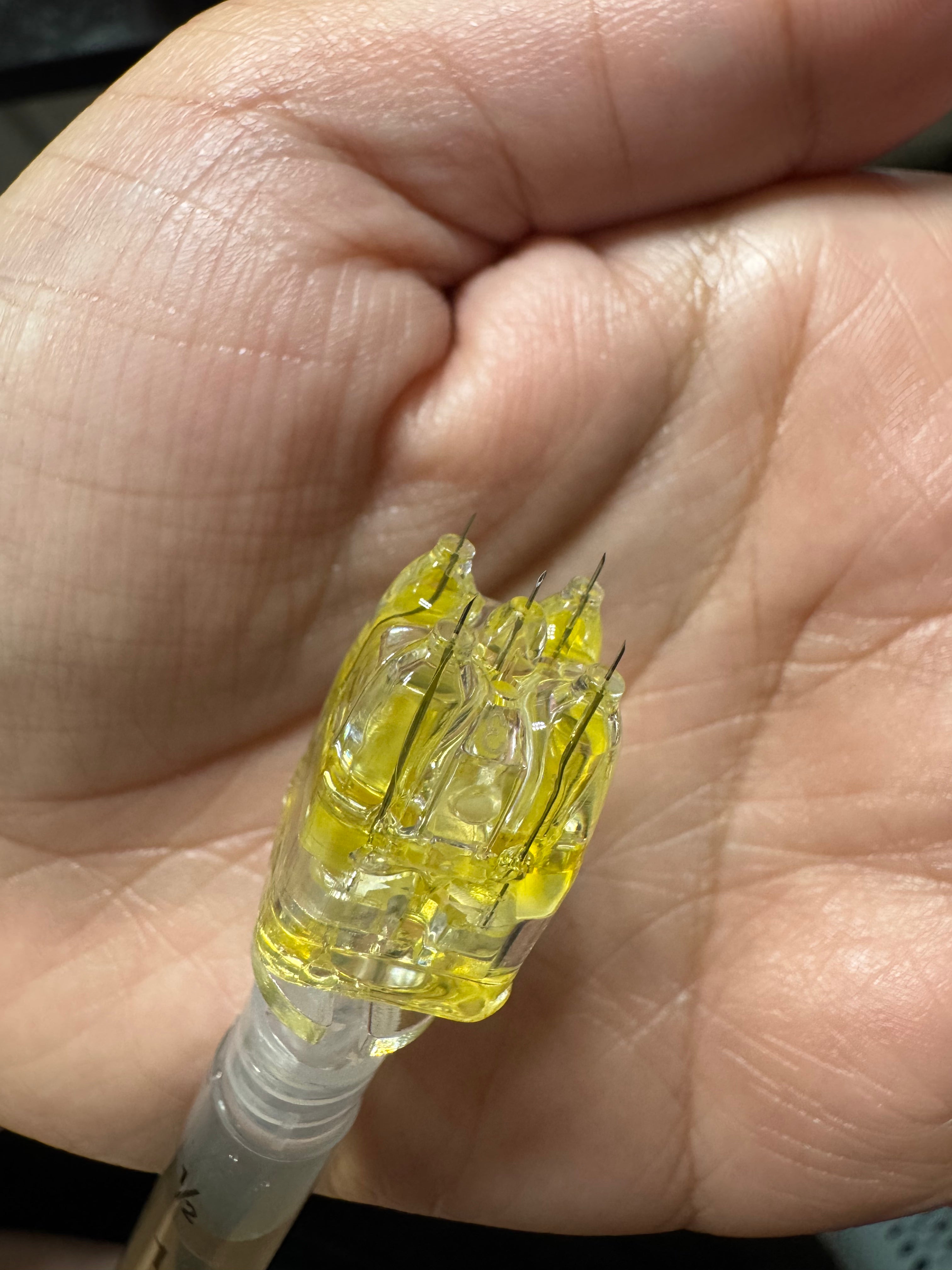 5 Pin crystal needle 34g 1.5mm (single)